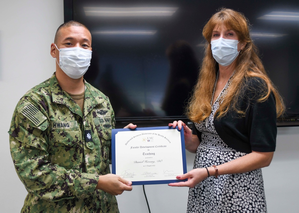 NMCCL medical faculty recognized for advancing their teaching capabilities