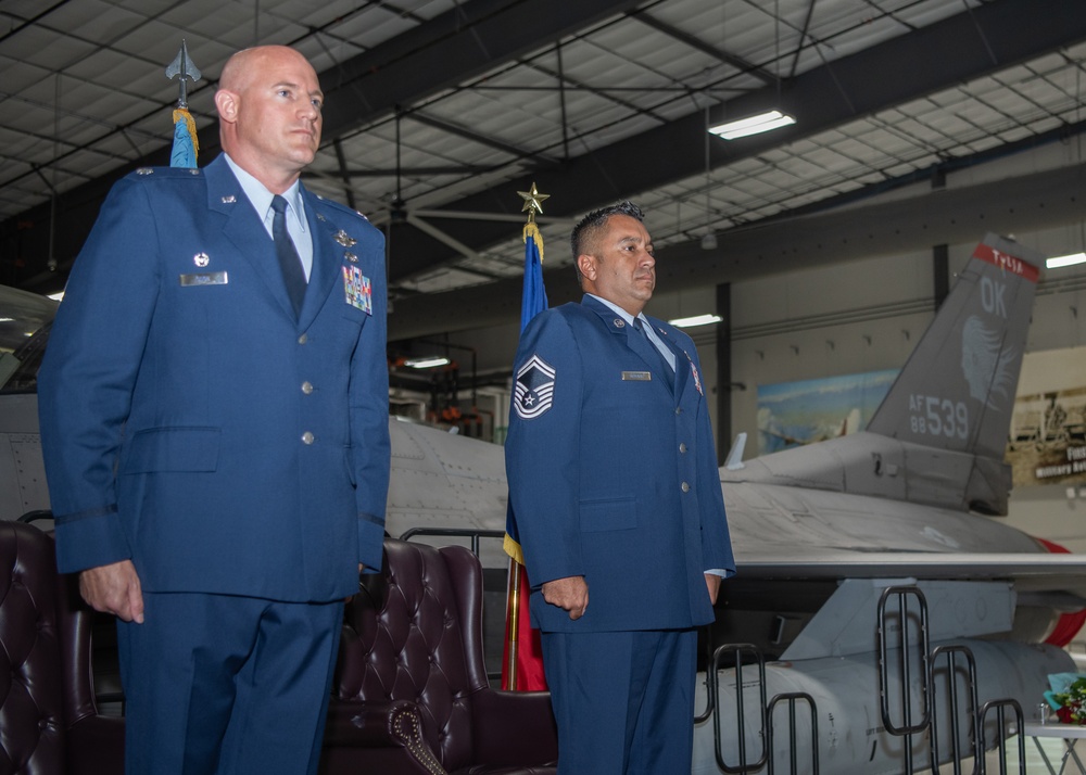 Senior Master Sgt. Hector Rosario promotes to Chief Master Sgt.