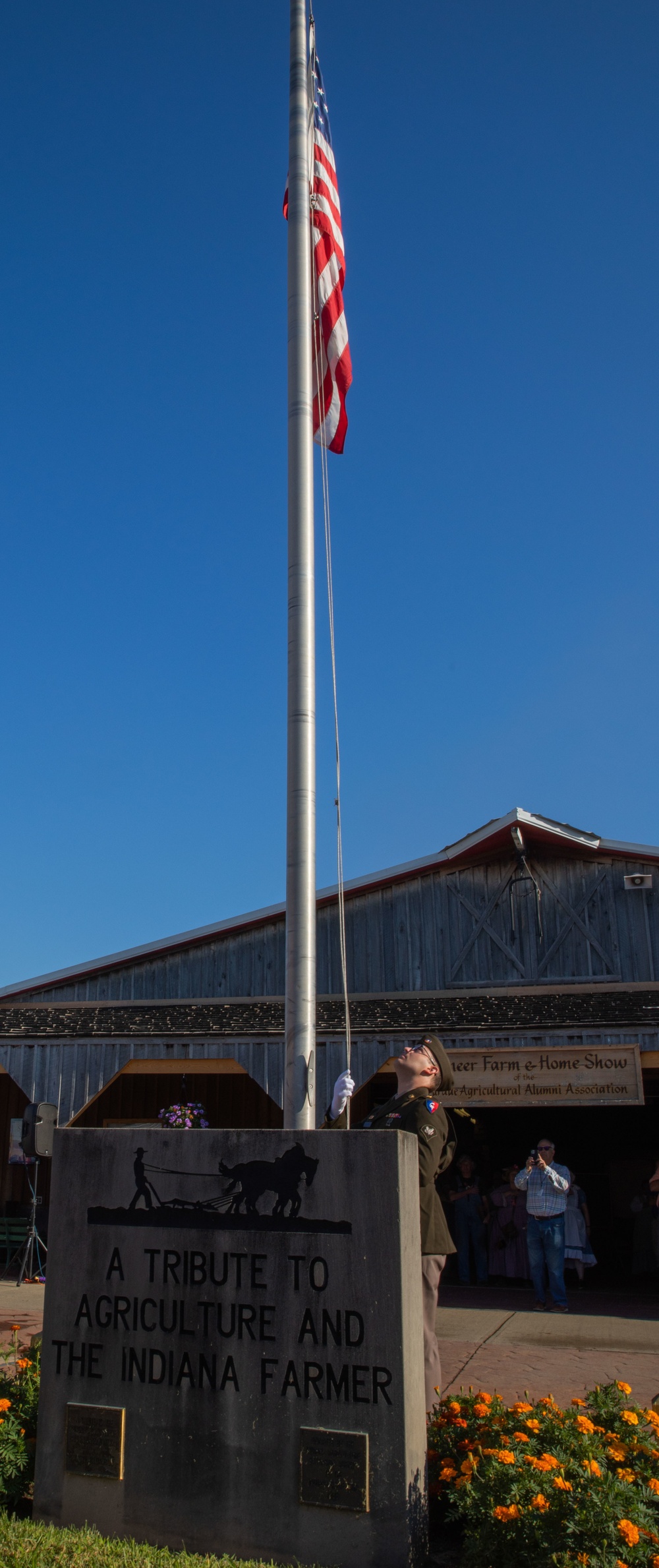 Military honored at Indiana State Fair