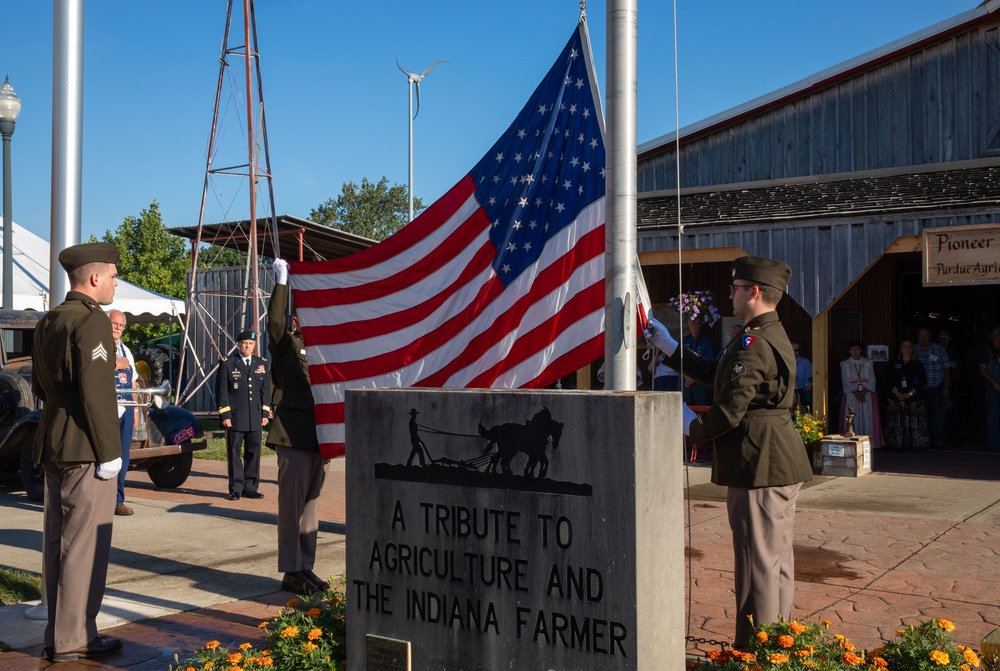 Military honored at Indiana State Fair