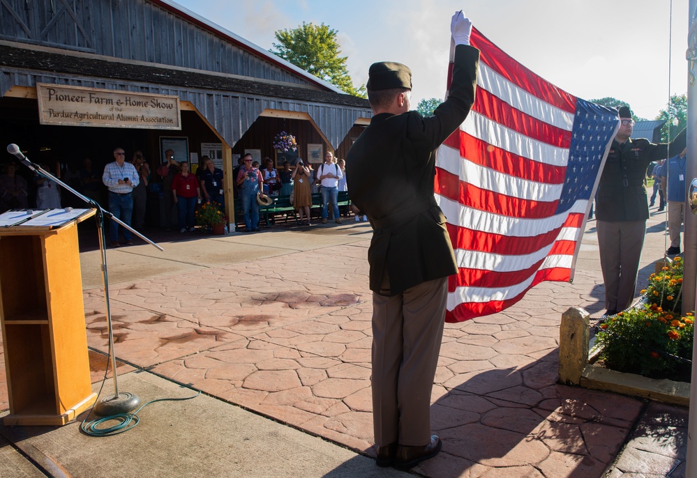 Military honored at Indiana State Fair