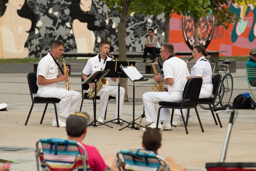 DVIDS Images U.S. Navy Band Chamber Groups perform at Alethia