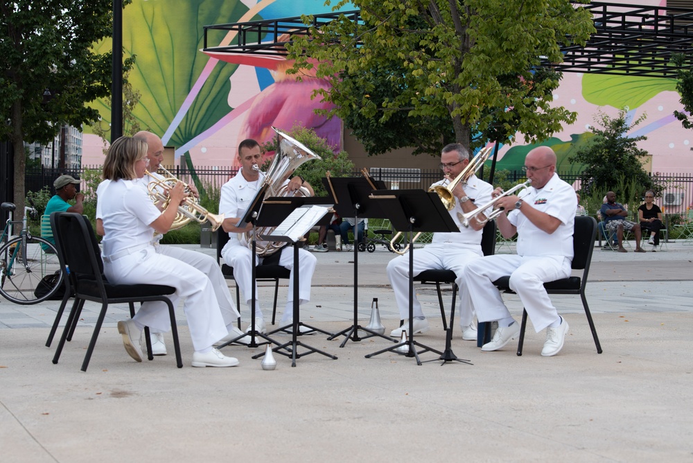 DVIDS Images U.S. Navy Band Chamber Groups perform at Alethia