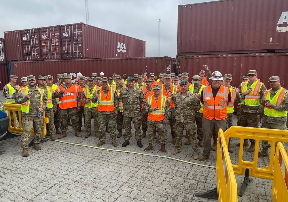 soldiers with their new patches