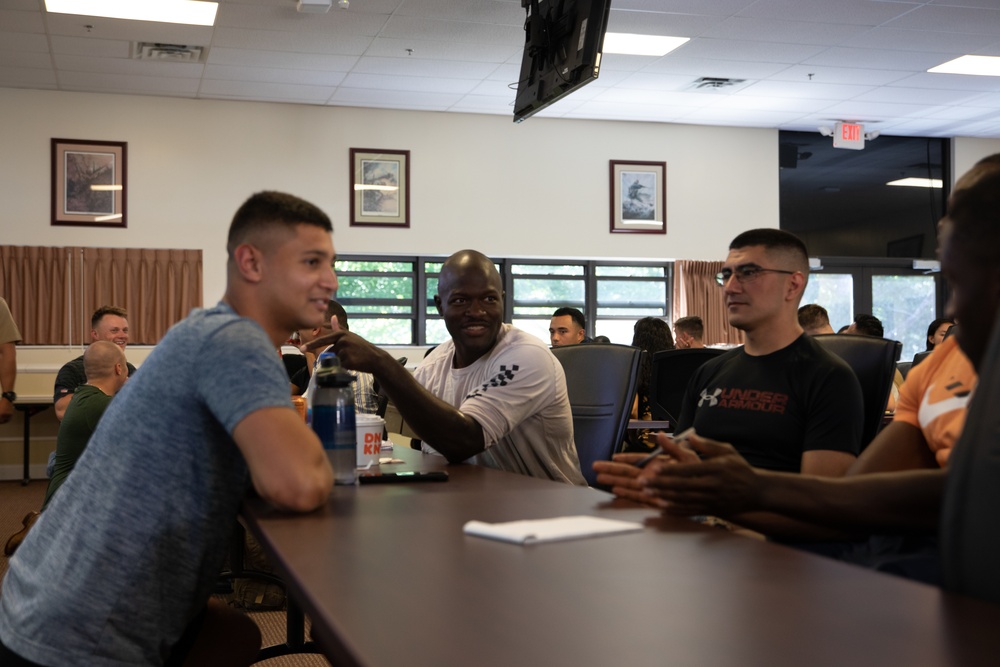 MARFORRES DAOP Marines Visit OCS