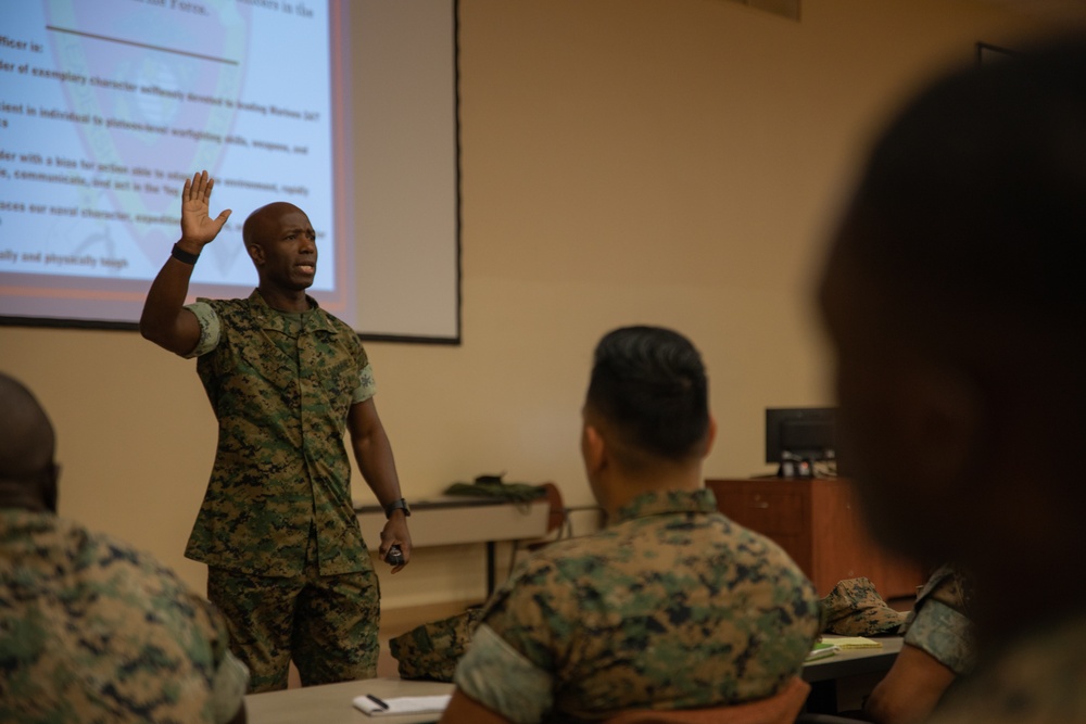 MARFORRES DAOP Marines Visit TBS