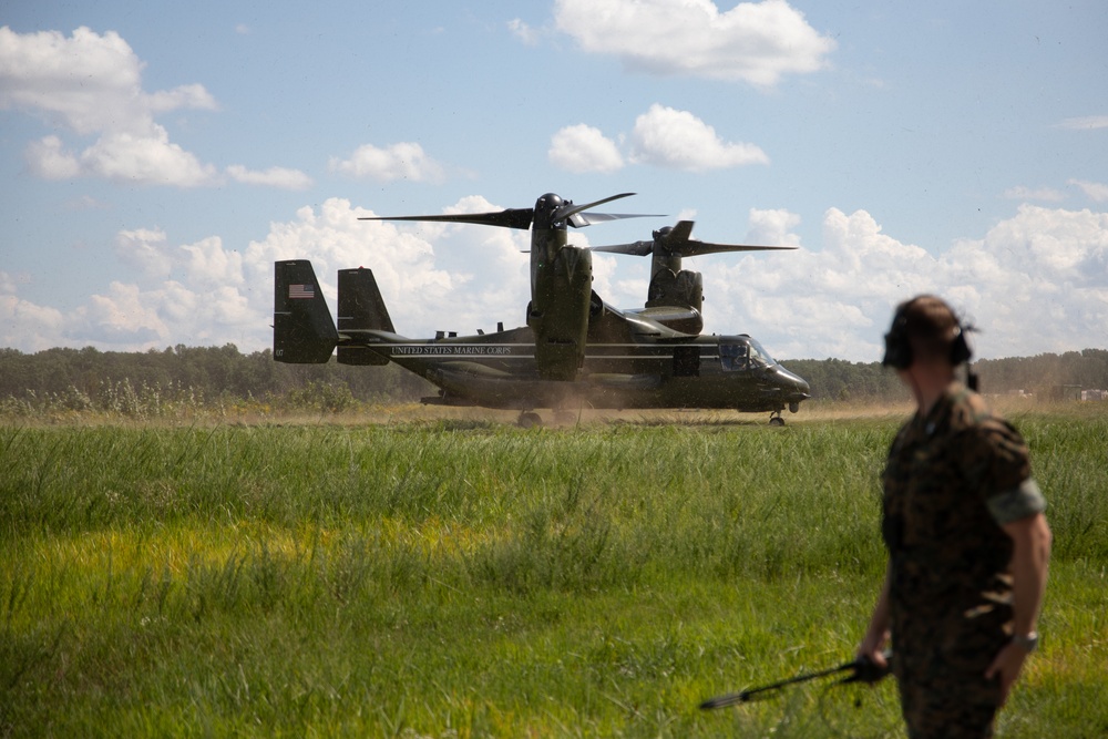 MARFORRES DAOP Marines Visit TBS