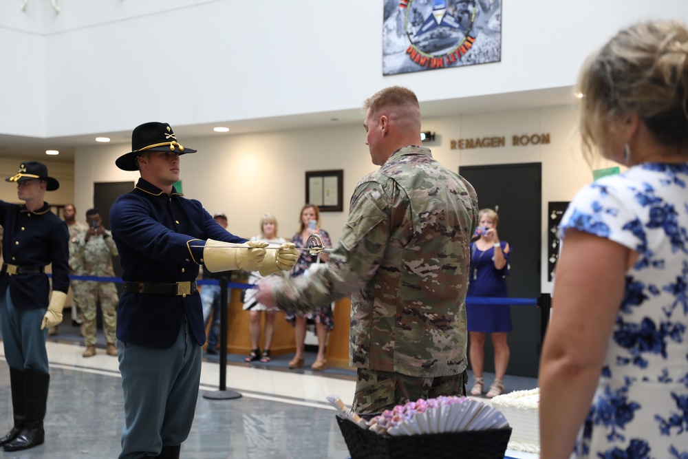 Maj. Gen. Christopher Beck's Promotion Ceremony