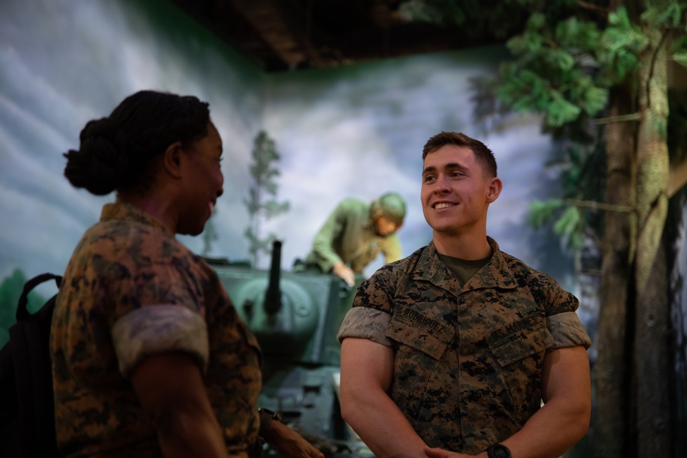 MARFORRES DAOP Marines Visit National Museum of the Marine Corps