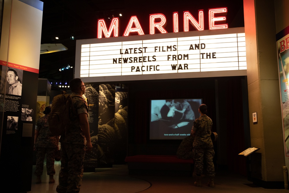 MARFORRES DAOP Marines Visit National Museum of the Marine Corps