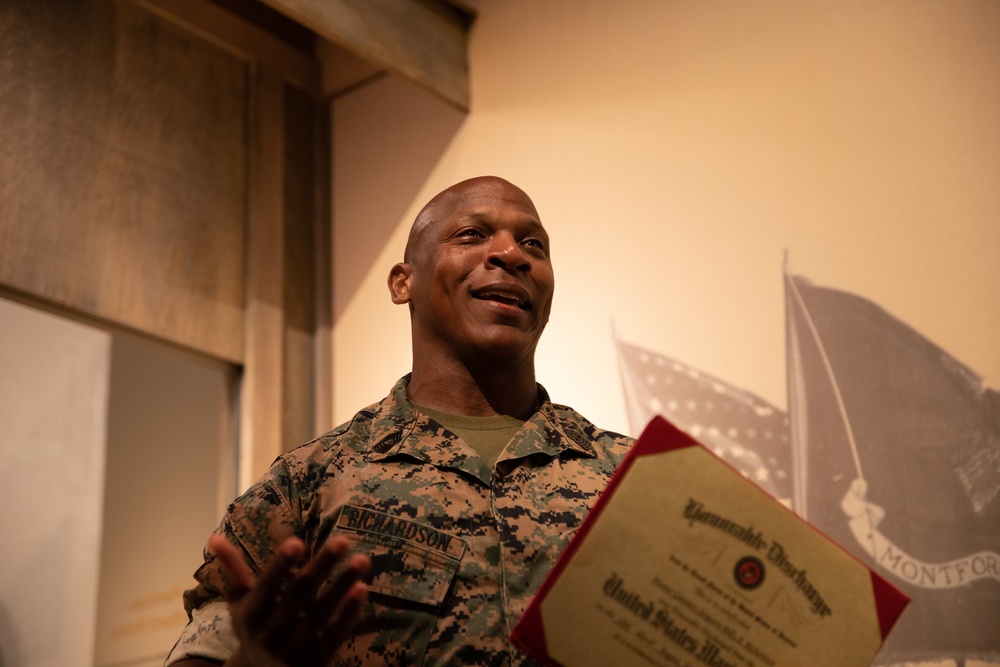 MARFORRES DAOP Marines Visit Marine Corps Museum