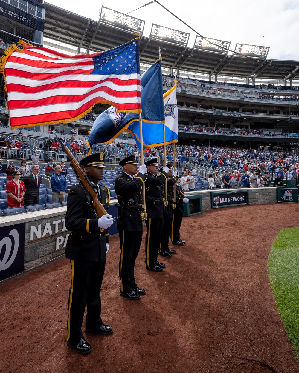 US Secret Service at Nationals Park