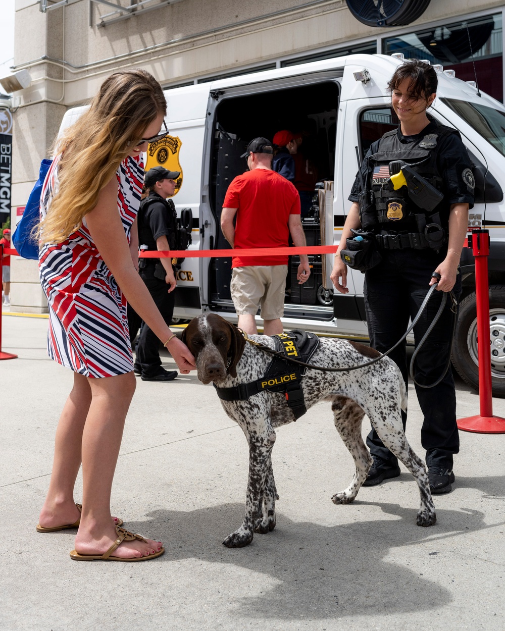 US Secret Service at Nationals Park