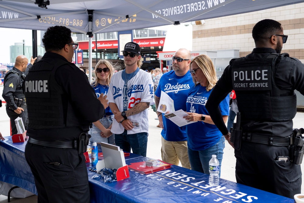 US Secret Service at Nationals Park