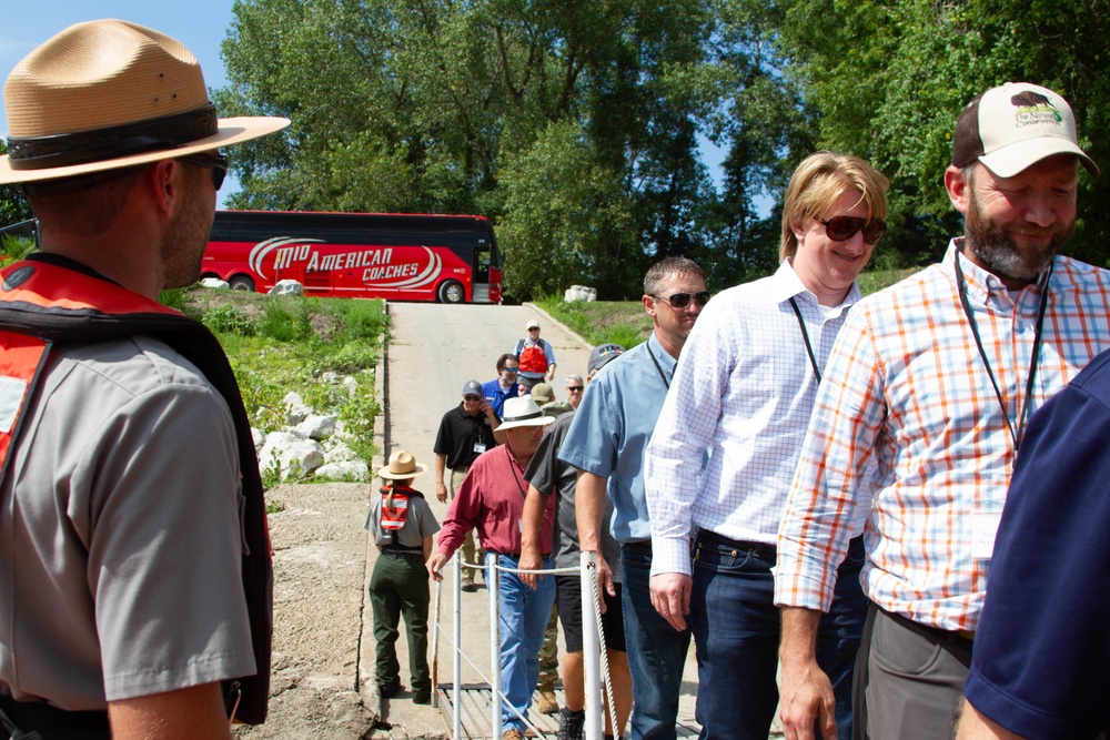2022 Missouri River Barge Tour, Kansas City District