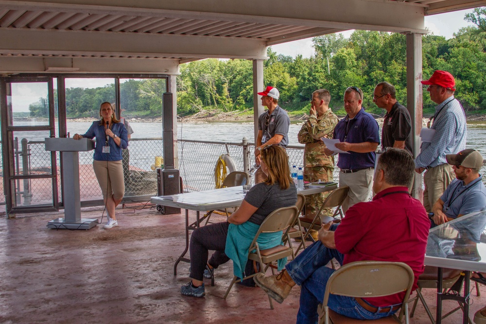 2022 Missouri River Barge Tour, Kansas City District