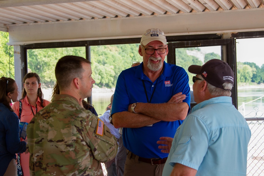 2022 Missouri River Barge Tour, Kansas City District