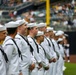 Abraham Lincoln and Carl Vinson Sailors at San Diego Padres game