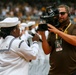 Abraham Lincoln and Carl Vinson Sailors at San Diego Padres game