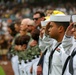 Abraham Lincoln and Carl Vinson Sailors at San Diego Padres game