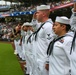 Abraham Lincoln and Carl Vinson Sailors at San Diego Padres game
