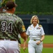 Abraham Lincoln and Carl Vinson Sailors at San Diego Padres game