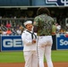 Abraham Lincoln and Carl Vinson Sailors at San Diego Padres game