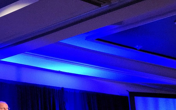 Navy Surgeon General RADM Bruce Gillingham spoke with doctors about the impact Musculoskeletal injuries have on the military