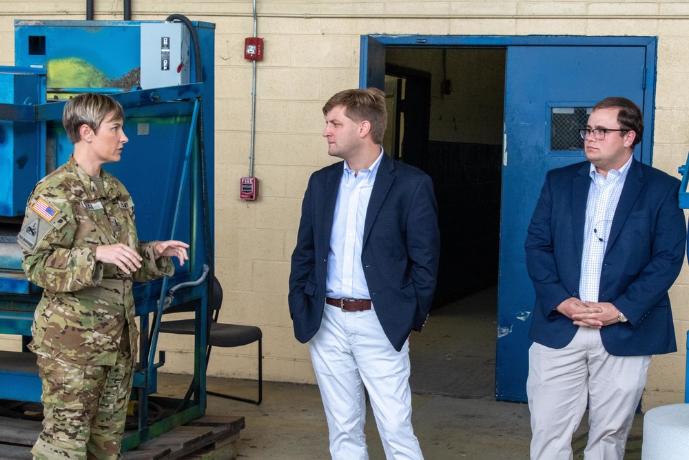 The Hunter Army Airfield Hosts Distinguished Visitors During Staff Delegation Visit