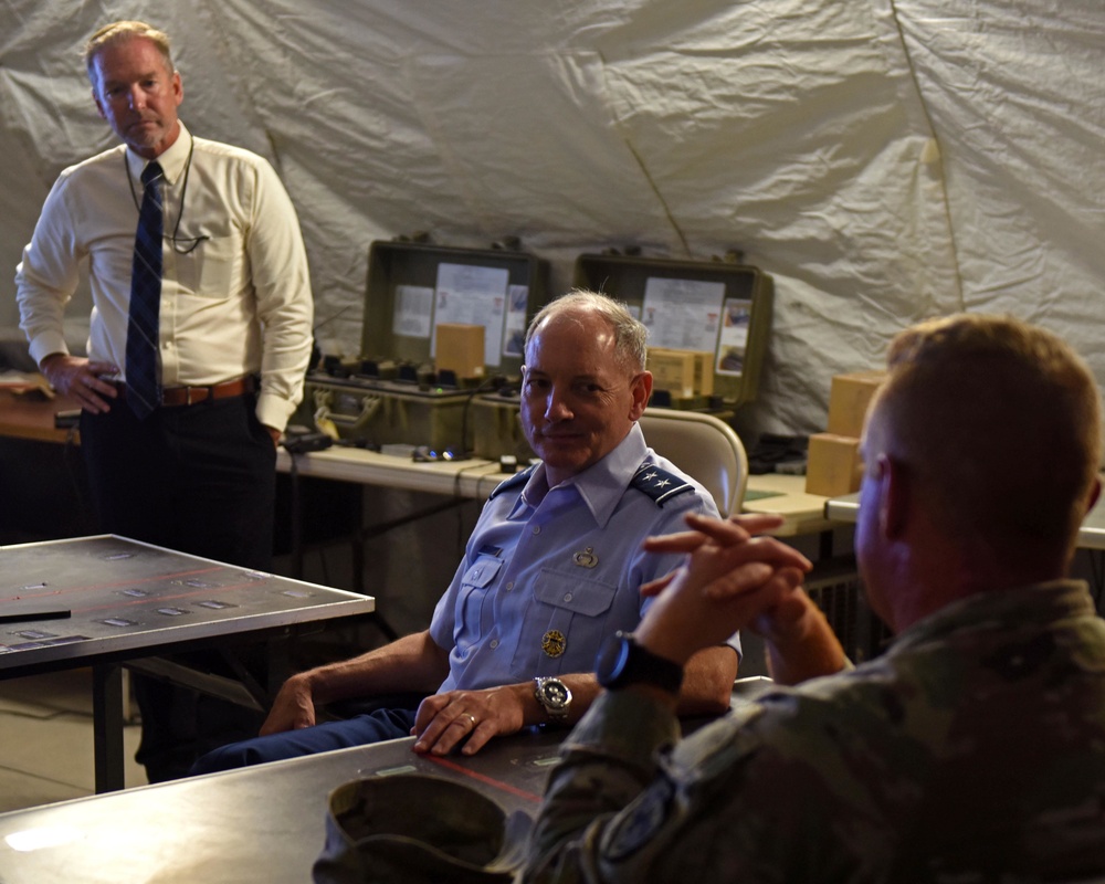 Joint Staff deputy director for ISR operations visits Goodfellow