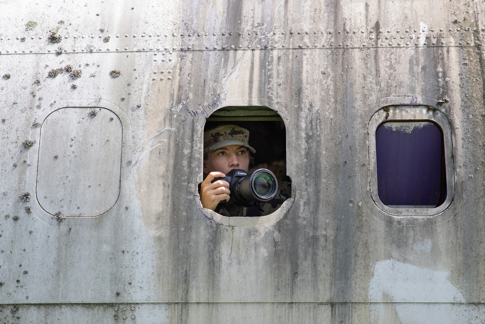 Public affairs exercise at Muscatatuck Urban Training Center