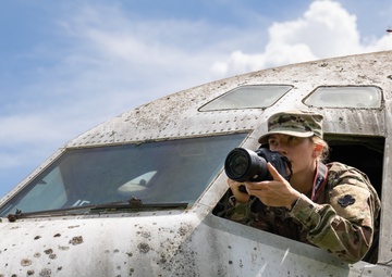 Public affairs exercise at Muscatatuck Urban Training Center
