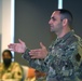 SEA Tony Whitehead speaks at the Chief Master Sergeant's Orientation Course