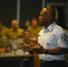 SEA Tony Whitehead speaks at the Chief Master Sergeant's Orientation Course