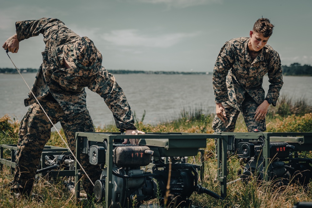 CLB-22 Conducts MCCRE in Conjunction with 26th MEU Field Exercise