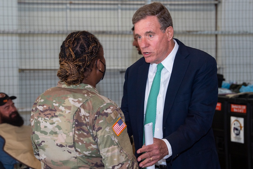 Appalachian Care Innovative Readiness Training 2022 Virginia Senator Mark Warner Visit