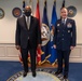 Secretary Austin meets with Pentagon Press Secretary Air Force Brig. Gen. Pat Ryder