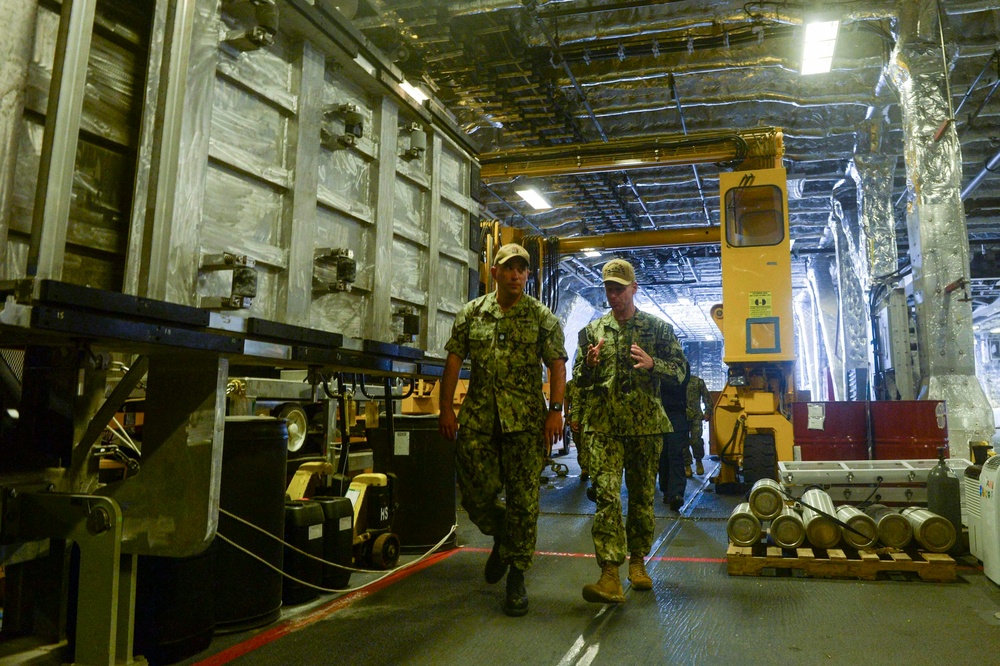 USS Gabrielle Giffords (LCS 10) Hosts Ship Tour