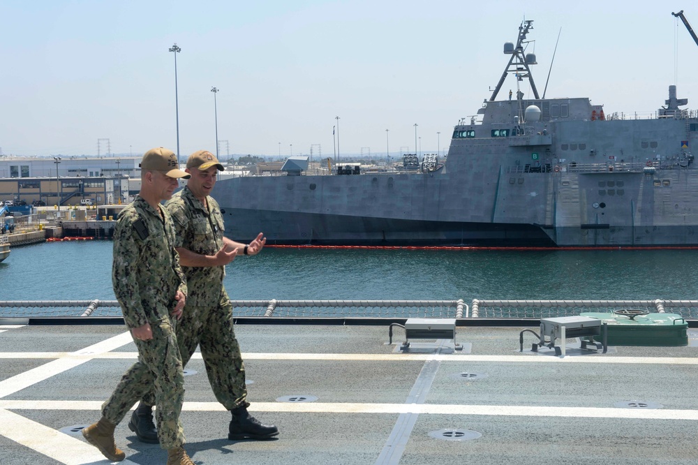 USS Gabrielle Giffords (LCS 10) Hosts Ship Tour