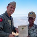 Sailor reenlists at Laguna Peak