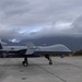 MQ-9A Reaper sits on a runway