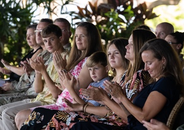 613 Air Operations Center Change of Command August 2022