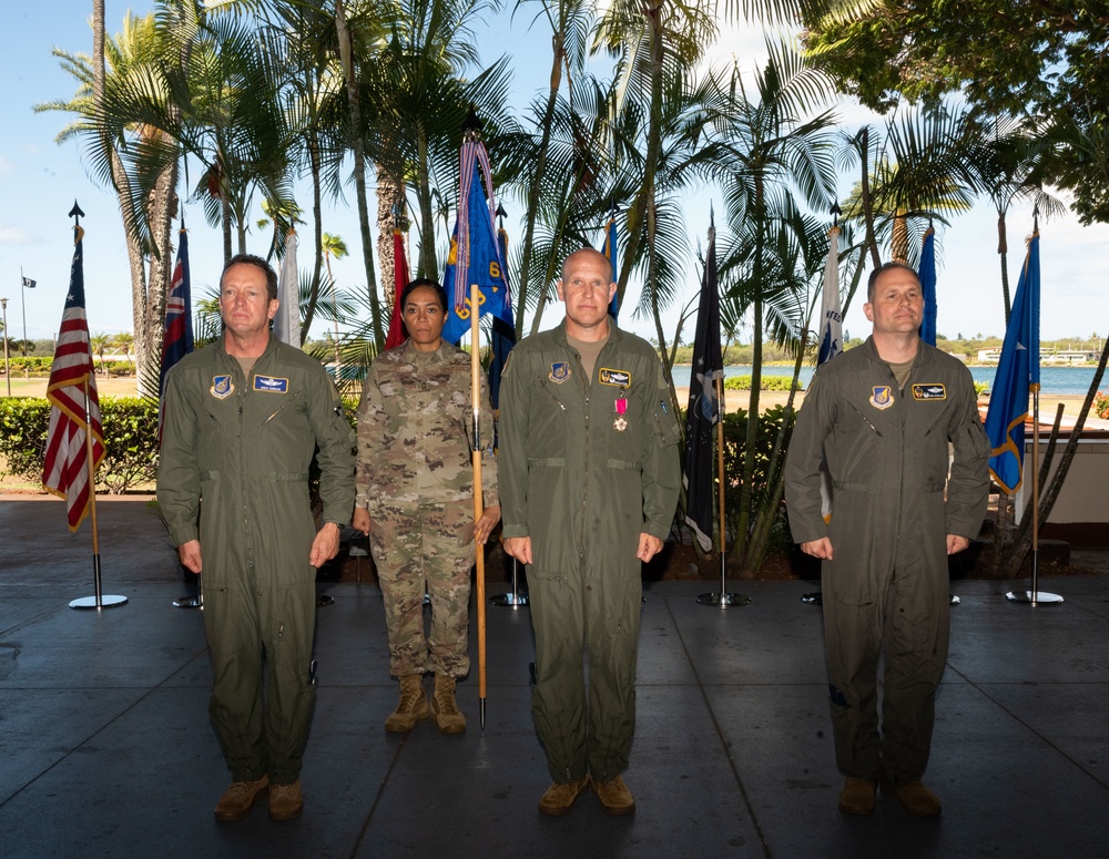 613 Air Operations Center Change of Command August 2022