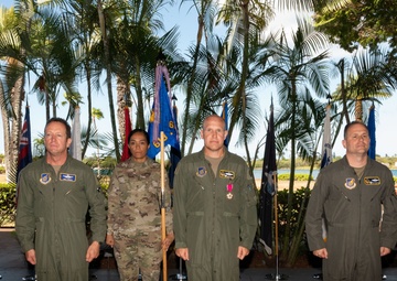613 Air Operations Center Change of Command August 2022
