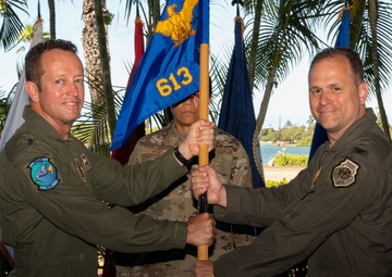 613 Air Operations Center Change of Command August 2022