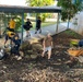 USS Rafael Peralta Students Clean Up Guam School