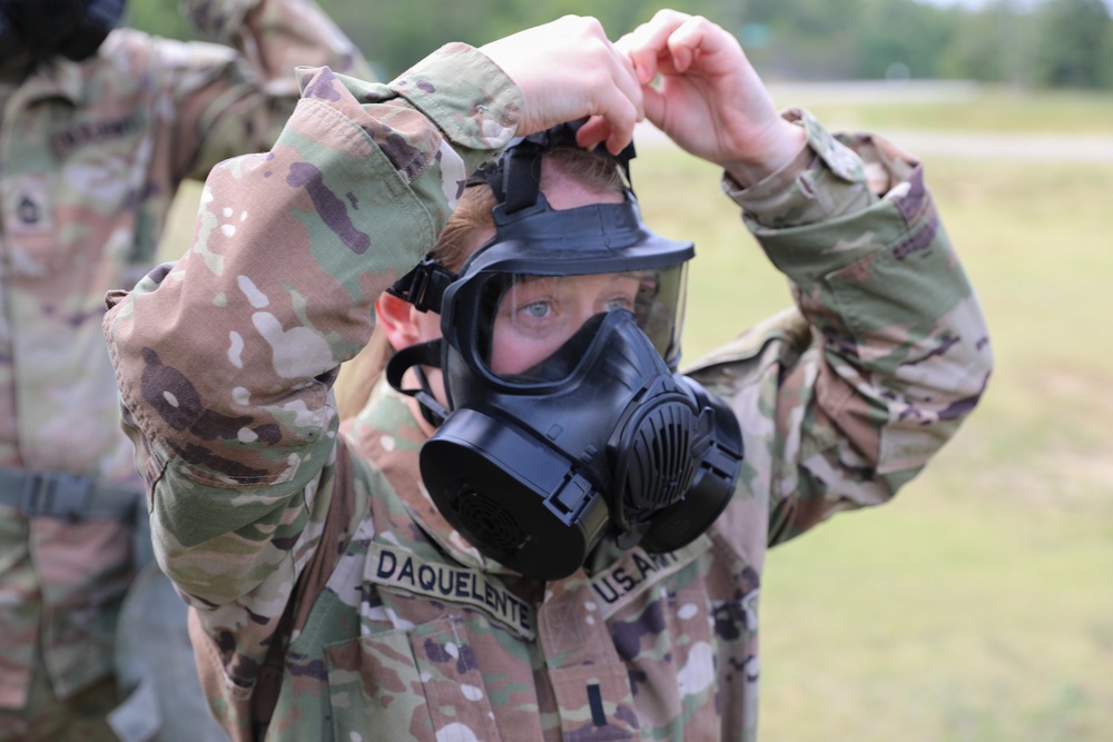 37th Infantry Brigade Combat Team Soldiers conduct CBRN training