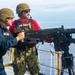 Frank Cable Conducts Gun Shoot at Sea