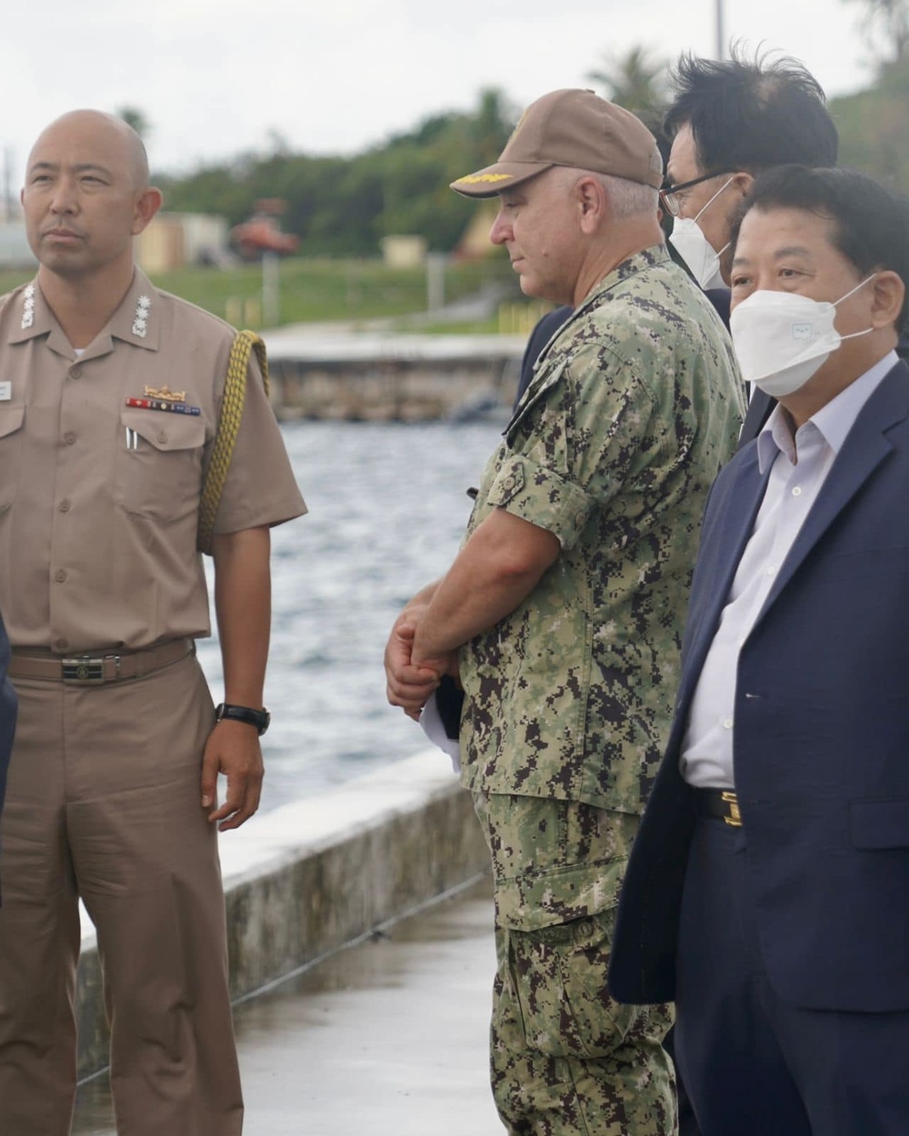 ROK Defense Officials Visit NBG
