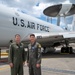 Father passes baton to son during final flight
